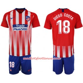 Maillot/Tenue Atlético Madrid DIEGO COSTA 18 Enfant Domicile 2018/2019